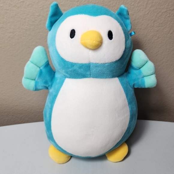 Squishmallow Hug Mees Winston The 10 Inch Blue Owl - Picture 1 of 8